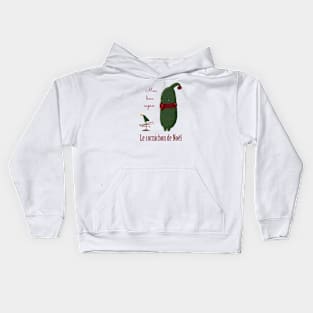 Le cornichon de Noël - The Christmas pickle Kids Hoodie